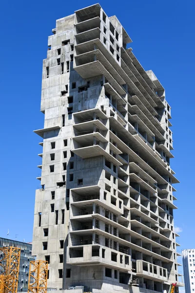 stock image Construction of a monolithic building.