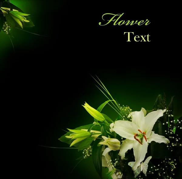 Kytice z lilií — Stock fotografie