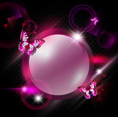 Fashion pink abstract background clipart