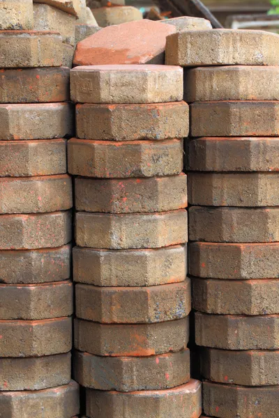 Стек цементного блоку — стокове фото
