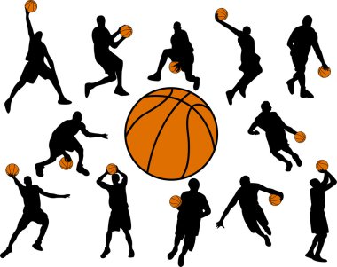 Basketball clipart