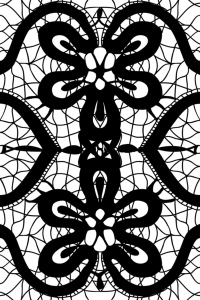 simple lace drawing pattern