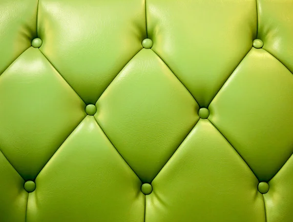 Zelený obraz pravé kůže čalounění — Stock fotografie