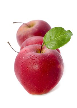 Red apples clipart