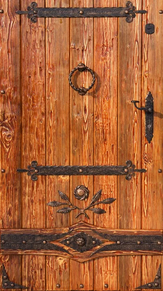 Staré dřevěné dveře styl — Stock fotografie