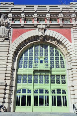 New york city ellis island grote zaal venster Klasseur