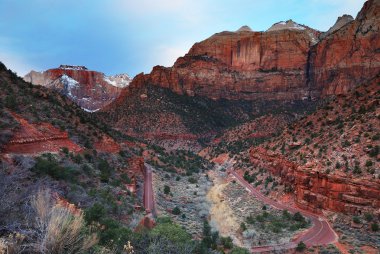 Zion Ulusal Parkı, Utah.