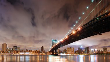 Manhattan Bridge clipart