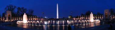 Washington Anıtı panorama, washington dc.