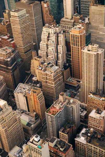 Skyscrapers aerial view — Stock Photo, Image