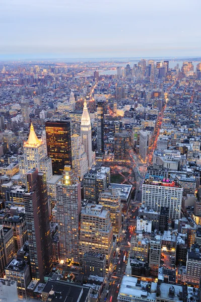 New York City Manhattan v centru — Stock fotografie