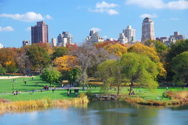 Nowy Jork Manhattan Central Park — Zdjęcie stockowe