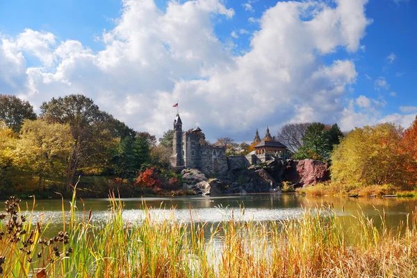 New Yorks central park belvedere castle — Stockfoto