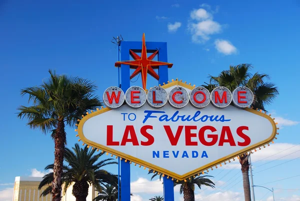 Las Vegas Bienvenue signe — Photo