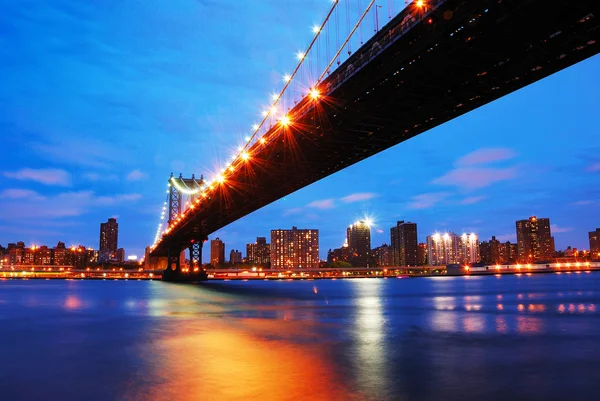 New York City Manhattan bridge — Stock Photo, Image