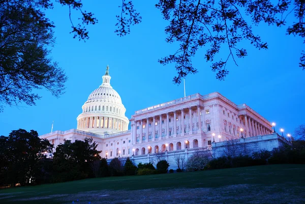 Primer plano de la colina del Capitolio de Estados Unidos, Washington DC —  Fotos de Stock