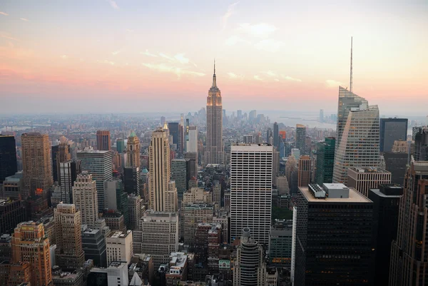 New York Şehri Manhattan ufuk çizgisi — Stok fotoğraf