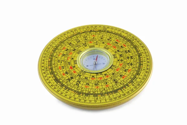 stock image Chinese compass closeup