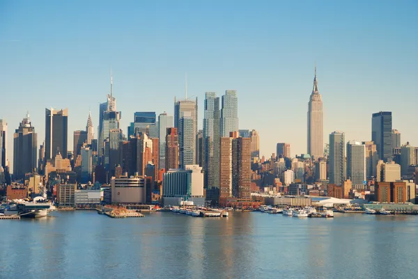 Manhattan Skyline, New York — Foto Stock
