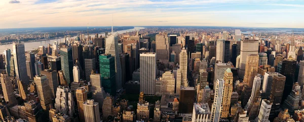 Nueva York Manhattan al atardecer — Foto de Stock