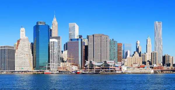 New Yorks manhattan panorama — Stockfoto