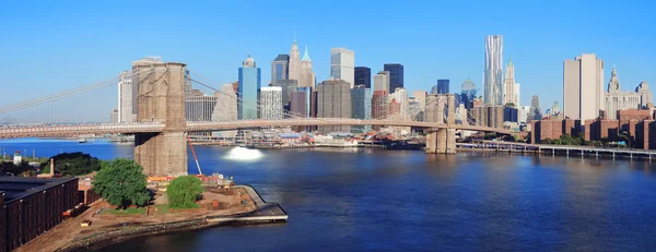 New York City Manhattan városképe — Stock Fotó