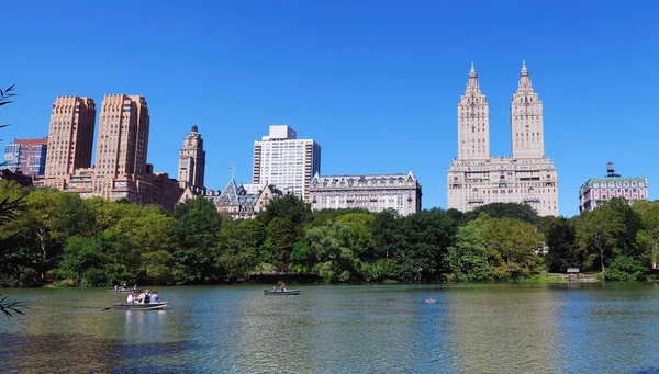 Central park panorama New Yorku manhattan — Stock fotografie
