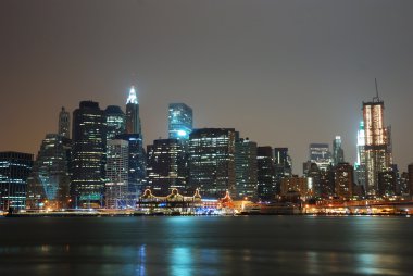 Manhattan şehir manzarası, new york city