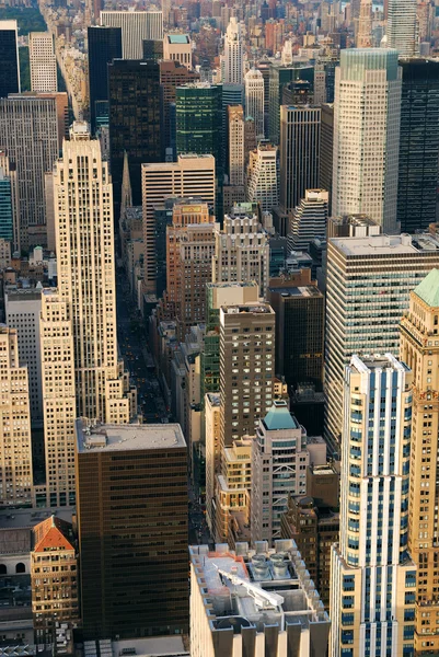 New York City manhattanské mrakodrapy — Stock fotografie