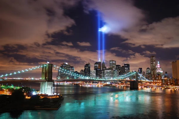 Вспомни 11 сентября. Нью-Йорк — стоковое фото