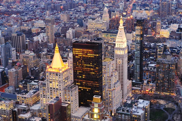 Nova Iorque cidade Manhattan centro da cidade — Fotografia de Stock