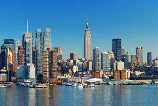 Manhattan látképe — Stock Fotó
