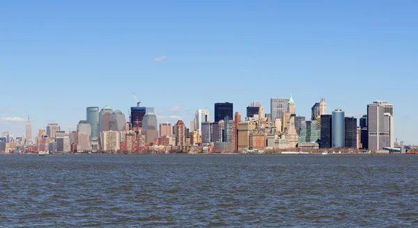 Urban City Panorama, New York Manhattan — Photo