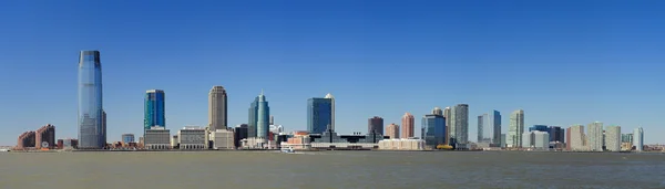 New Jersey skyline from New York City Manhattan downtown — Stock Photo, Image