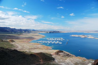 Lake Mead panorama clipart
