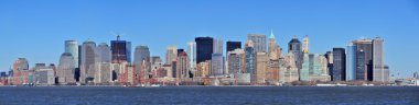New York'un manhattan şehir panoraması