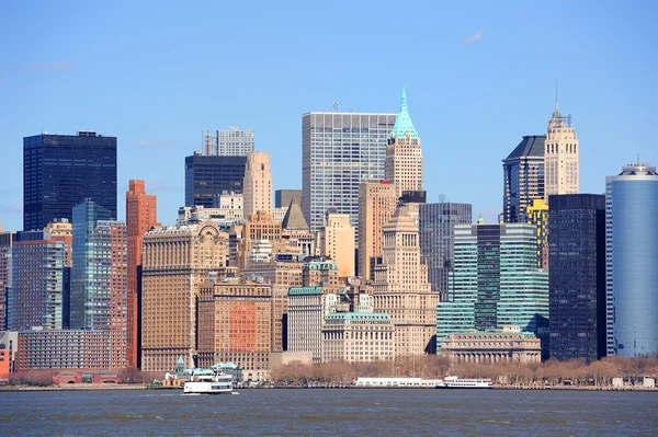 New York City Manhattan downtown — Stock Photo, Image