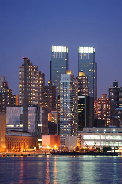 Urbane moderne Architektur in New York City — Stockfoto