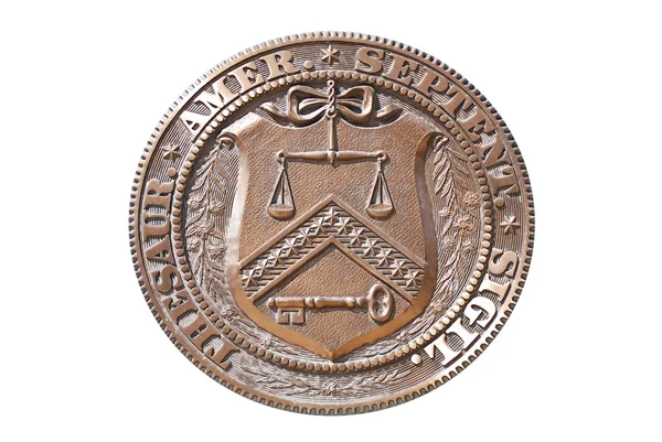 ABD Hazine Bakanlığı logo — Stok fotoğraf