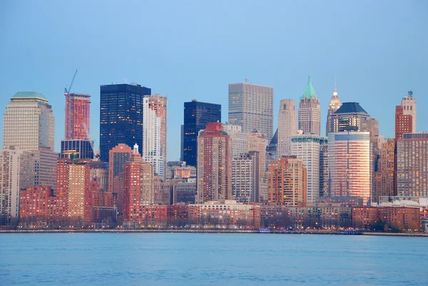 New York City Skyline Panoraması — Stok fotoğraf