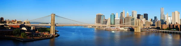 New Yorks manhattan skyline panorama — Stockfoto