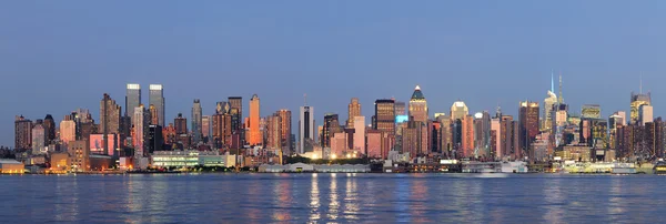美国纽约市曼哈顿海滨 — 图库照片