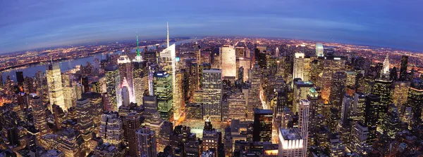 Манхеттен Нью-Йорк Таймс-сквер ніч — стокове фото