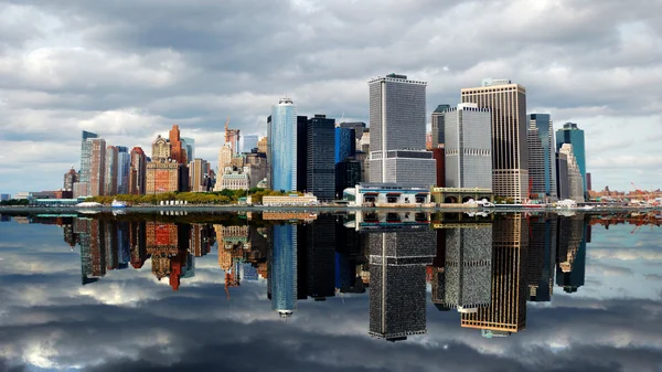 New York Manhattan centre ville skyline — Photo