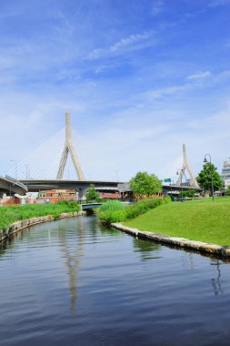 Boston leonard p. zakim bunker hill Anıtı Köprüsü