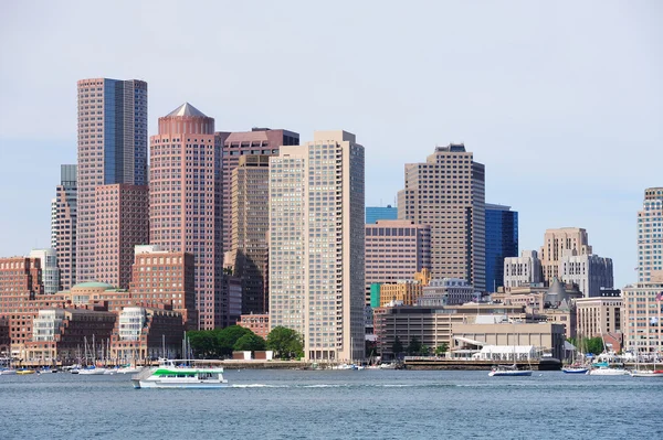 Boston waterfront bir yapıya — Stok fotoğraf