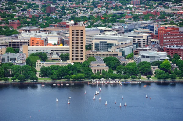 Widok miasta Boston — Zdjęcie stockowe