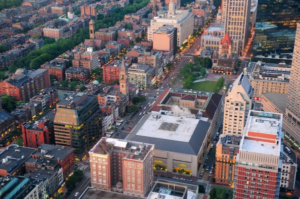 Бостон вулиці пташиного польоту — стокове фото