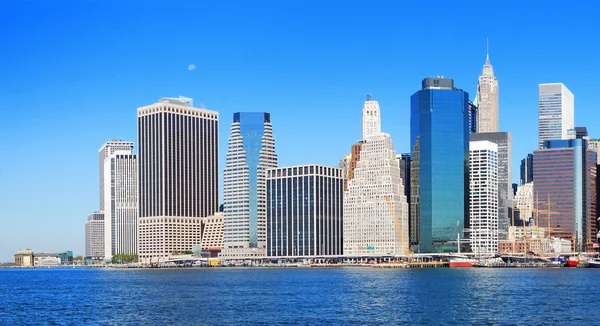Panorama do horizonte de Manhattan — Fotografia de Stock