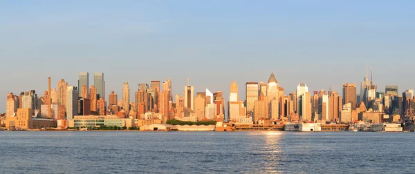 Πόλη της Νέας Υόρκης πανόραμα του Μανχάταν — Φωτογραφία Αρχείου